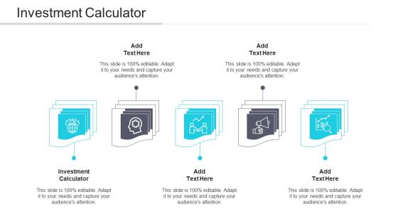 Investment Calculator Ppt Powerpoint Presentation Icon Cpb