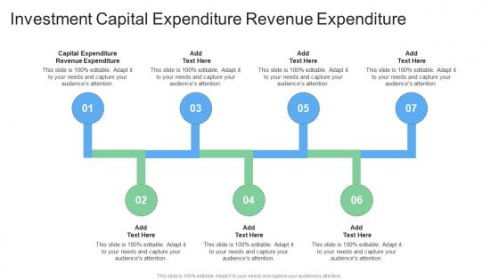 Investment Capital Expenditure Revenue Expenditure In Powerpoint And Google Slides Cpb