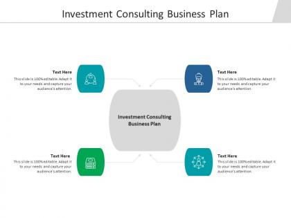 Investment consulting business plan ppt powerpoint presentation inspiration grid cpb