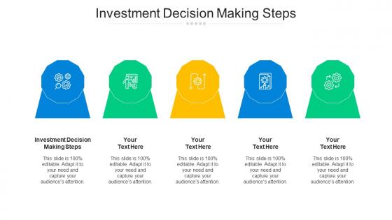 Investment Decision Making Steps Ppt Powerpoint Presentation Infographic Template Format Ideas Cpb