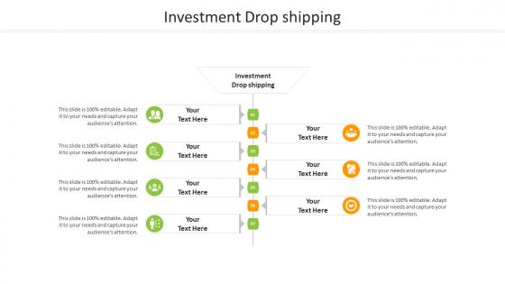 Investment drop shipping ppt powerpoint presentation styles graphics download cpb