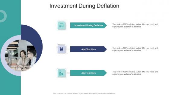 Investment During Deflation In Powerpoint And Google Slides Cpb