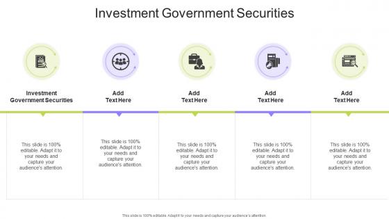 Investment Government Securities In Powerpoint And Google Slides Cpb