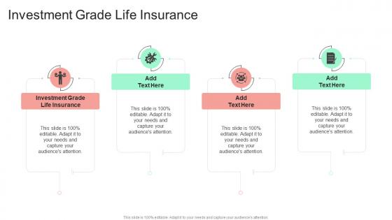 Investment Grade Life Insurance In Powerpoint And Google Slides Cpb