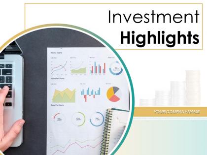 Investment Highlights Growth Arrow Attractive Market Financial Growth Management
