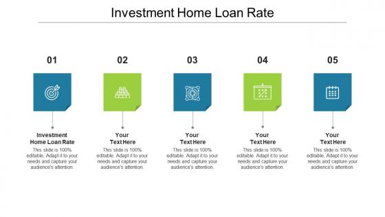 Investment home loan rate ppt powerpoint presentation professional cpb