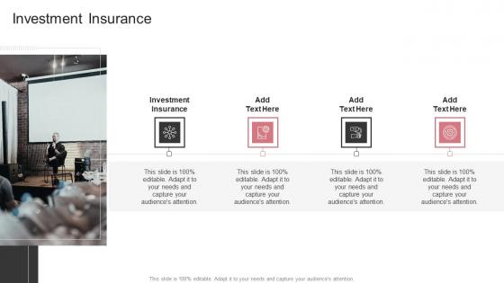 Investment Insurance In Powerpoint And Google Slides Cpb