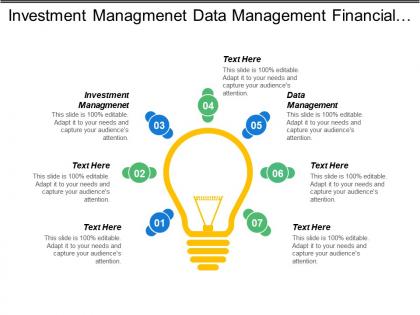 Investment management data management financial management resource strategic planning cpb