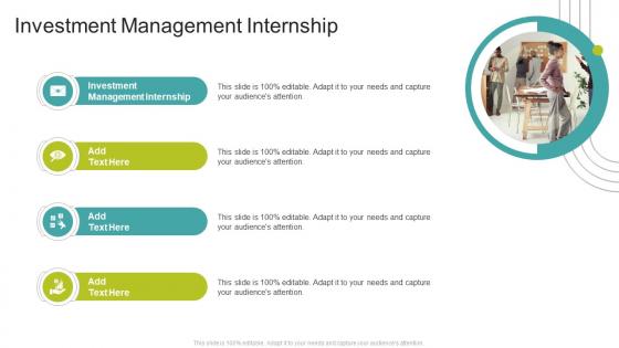 Investment Management Internship In Powerpoint And Google Slides Cpb