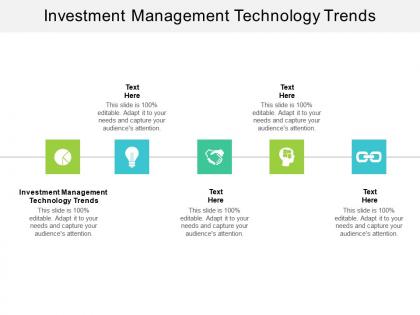 Investment management technology trends ppt powerpoint file deck cpb