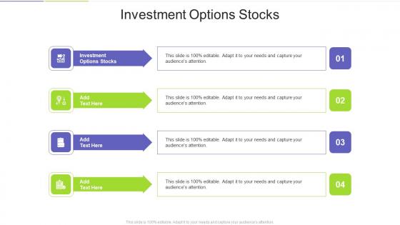 Investment Options Stocks In Powerpoint And Google Slides Cpb