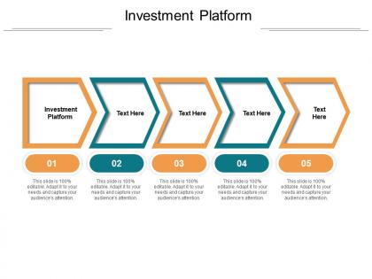 Investment platform ppt powerpoint presentation file design templates cpb
