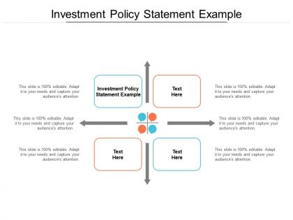 Investment policy statement example ppt powerpoint presentation slides cpb