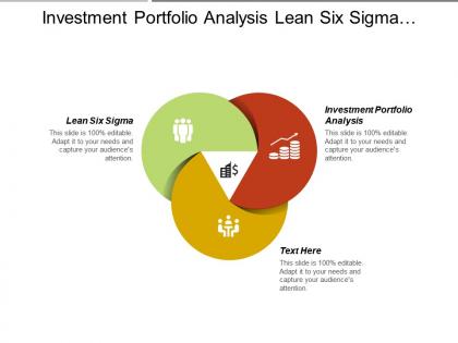 Investment portfolio analysis lean six sigma prioritizing activities management cpb