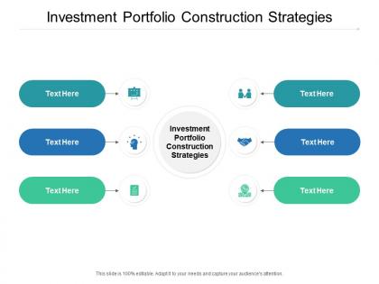Investment portfolio construction strategies ppt powerpoint file layout cpb
