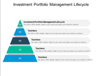 Investment portfolio management lifecycle ppt powerpoint presentation file rules cpb