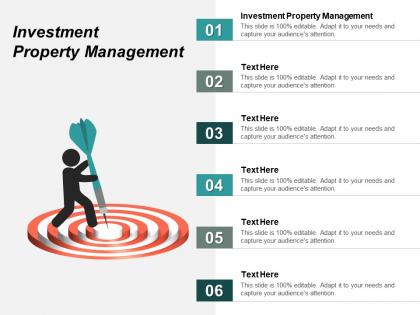 Investment property management ppt powerpoint presentation infographics file formats cpb