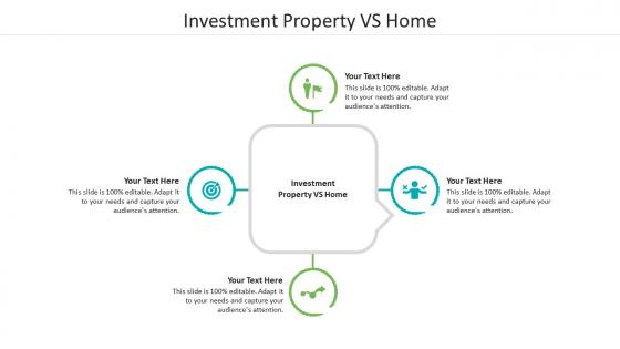 Investment property vs home ppt powerpoint presentation outline background cpb