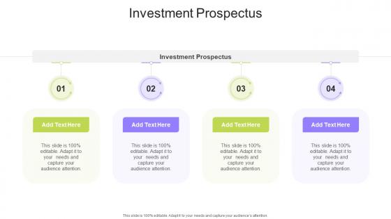 Investment Prospectus In Powerpoint And Google Slides Cpb