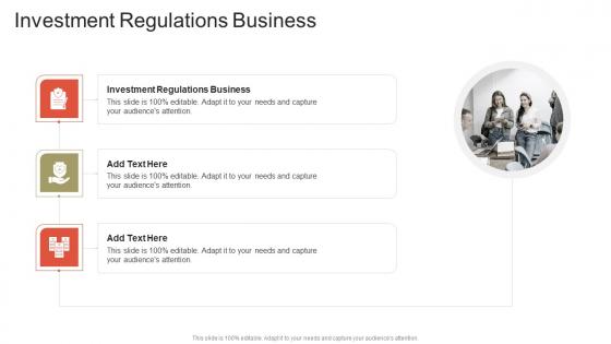 Investment Regulations Business In Powerpoint And Google Slides Cpb