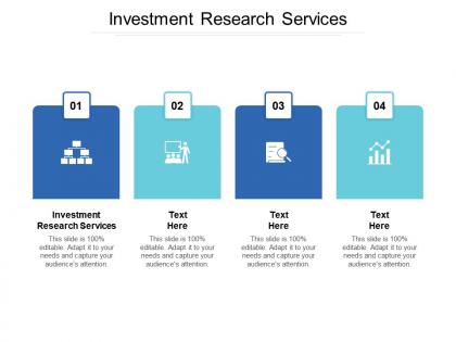 Investment research services ppt powerpoint presentation outline microsoft cpb