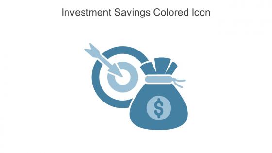 Investment Savings Colored Icon In Powerpoint Pptx Png And Editable Eps Format