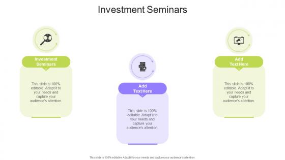 Investment Seminars In Powerpoint And Google Slides Cpb
