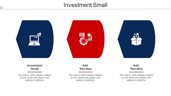 Investment Small Ppt Powerpoint Presentation Portfolio Outfit Cpb