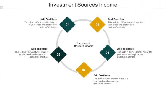 Investment Sources Income Ppt Powerpoint Presentation Infographic Rules Cpb