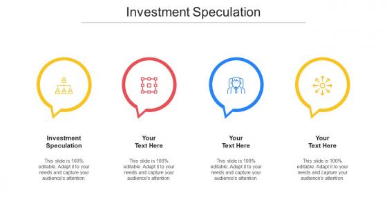 Investment Speculation Ppt Powerpoint Presentation Gallery Example Cpb