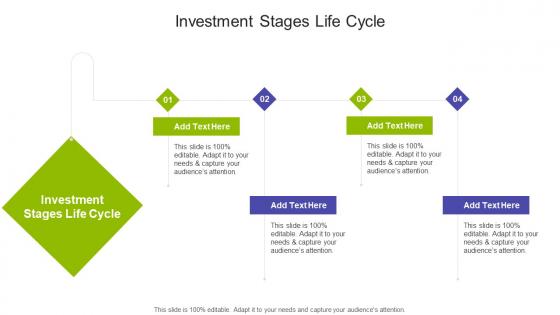 Investment Stages Life Cycle In Powerpoint And Google Slides Cpb