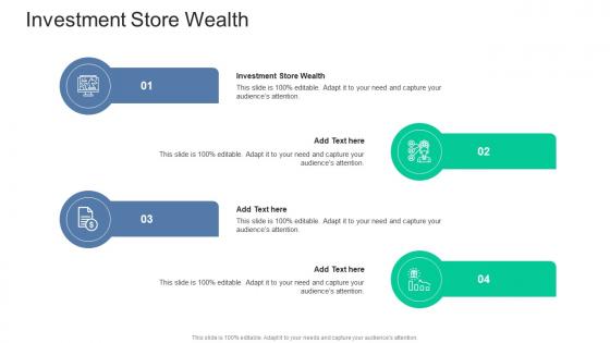 Investment Store Wealth In Powerpoint And Google Slides Cpb