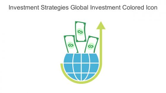 Investment Strategies Global Investment Colored Icon In Powerpoint Pptx Png And Editable Eps Format
