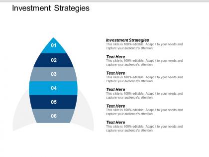 Investment strategies ppt powerpoint presentation icon inspiration cpb