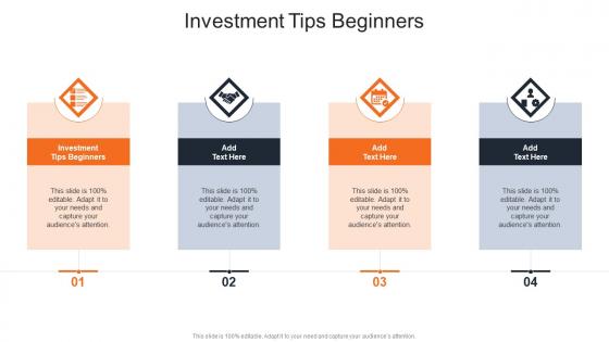 Investment Tips Beginners In Powerpoint And Google Slides Cpb