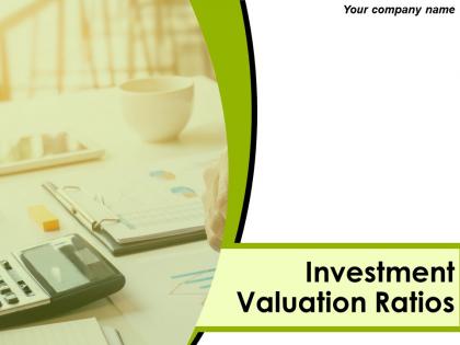 Investment Valuation Ratios Powerpoint Presentation Slides