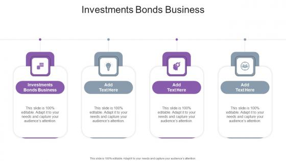 Investments bonds business in powerpoint and google slides cpb