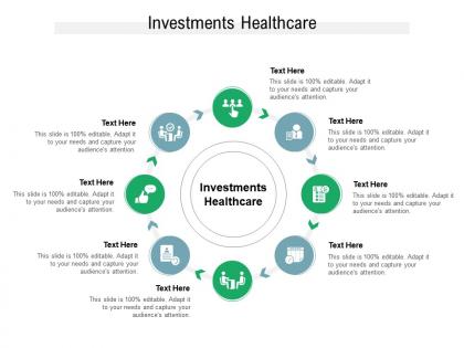 Investments healthcare ppt powerpoint presentation infographics samples cpb