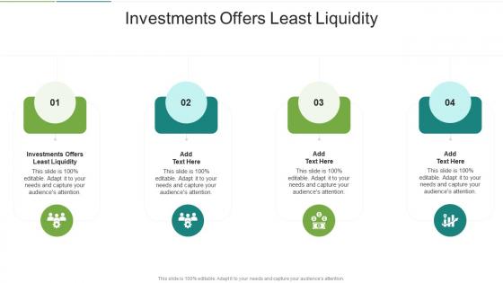 Investments Offers Least Liquidity In Powerpoint And Google Slides Cpb