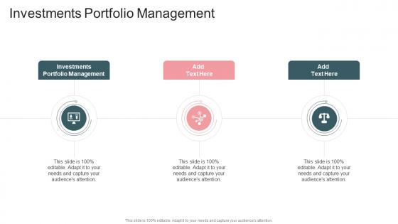 Investments Portfolio Management In Powerpoint And Google Slides Cpb
