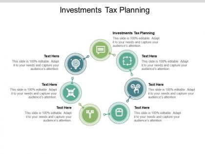 Investments tax planning ppt powerpoint presentation styles elements cpb