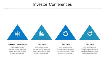 Investor conferences ppt powerpoint presentation file designs download cpb