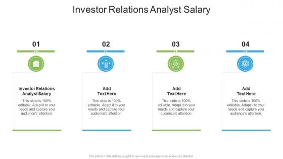 Investor Relations Analyst Salary In Powerpoint And Google Slides Cpb