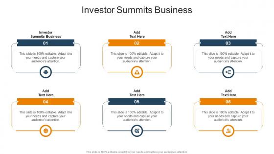 Investor Summits Business In Powerpoint And Google Slides Cpb