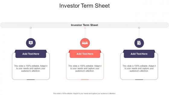 Investor Term Sheet In Powerpoint And Google Slides Cpb
