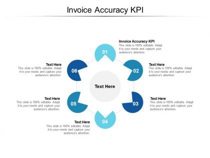 Invoice accuracy kpi ppt powerpoint presentation styles format ideas cpb