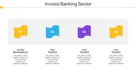 Invoice Banking Sector Ppt Powerpoint Presentation Infographics Influencers Cpb