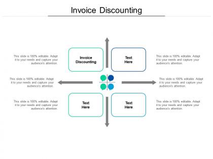 Invoice discounting ppt powerpoint presentation visual aids cpb