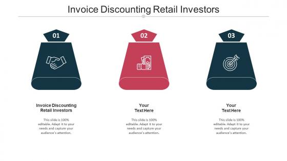 Invoice Discounting Retail Investors Ppt Powerpoint Presentation Infographics Shapes Cpb