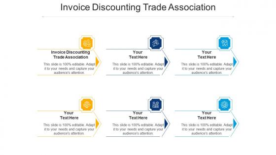 Invoice discounting trade association ppt powerpoint presentation outline mockup cpb